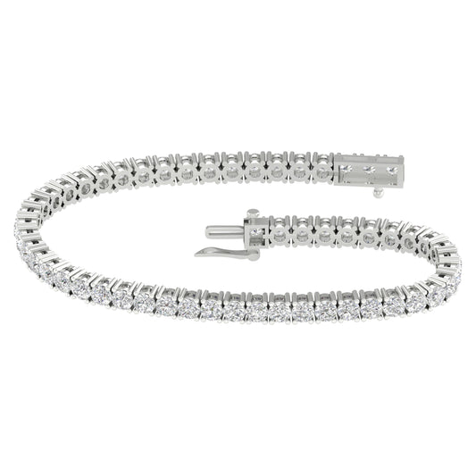 Classic Lab Diamond Tennis Bracelet - 8.50 CT