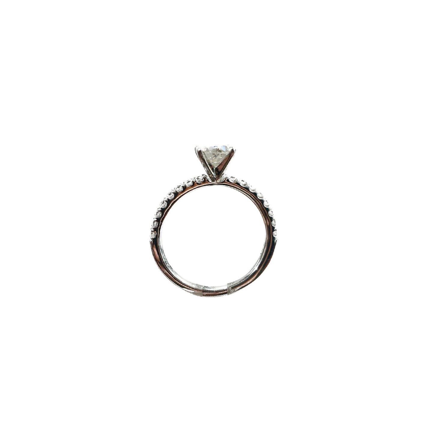 Oval Cut Solitaire Engagement Ring - 1.34 CT