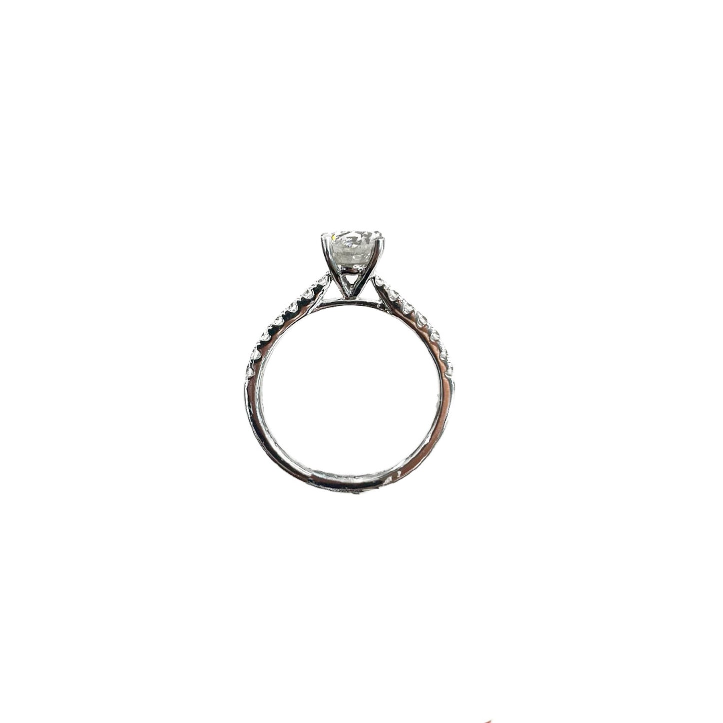 Round Solitaire Engagement Ring - 1.26 CT