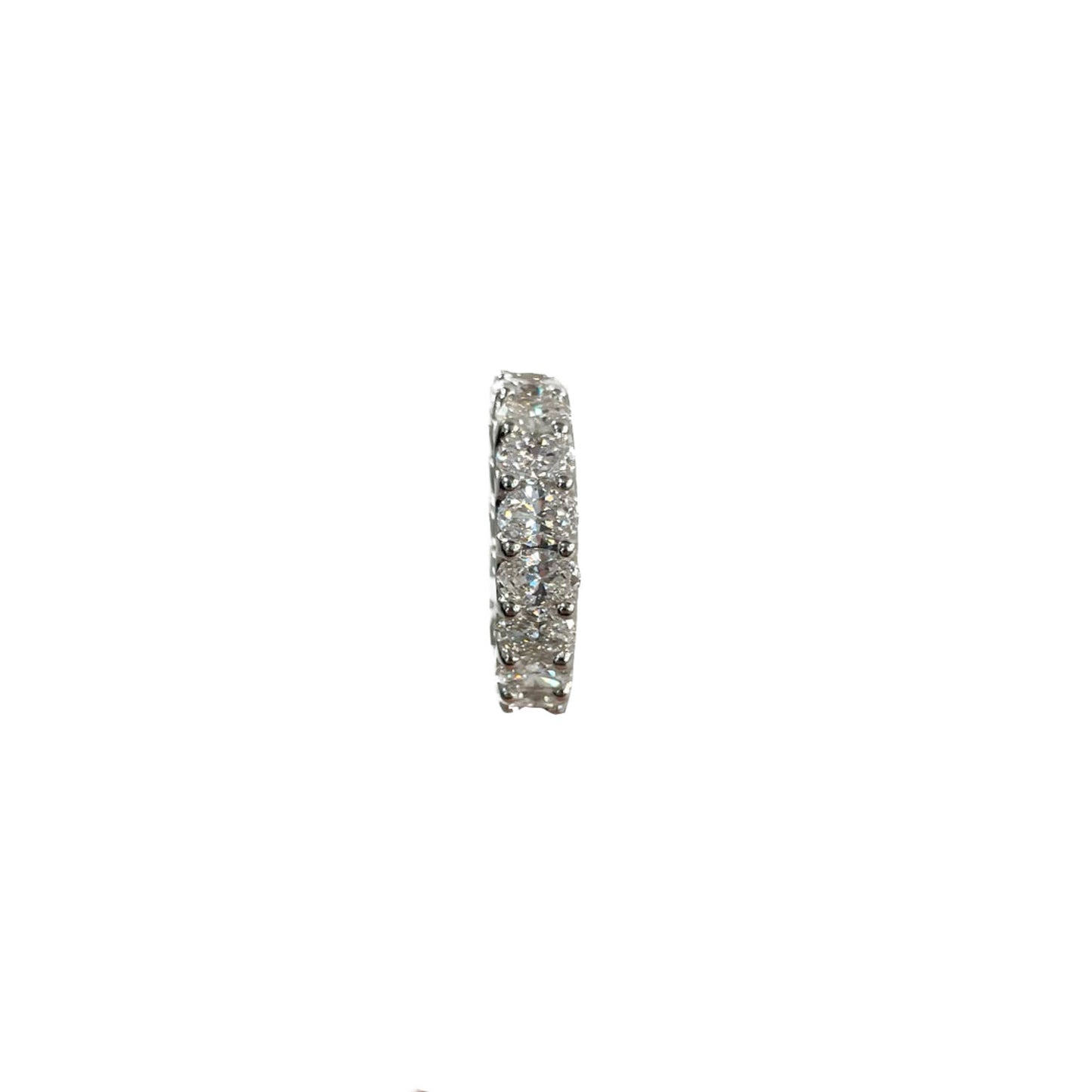 Oval Diamond Eternity Band - 4.76 CT