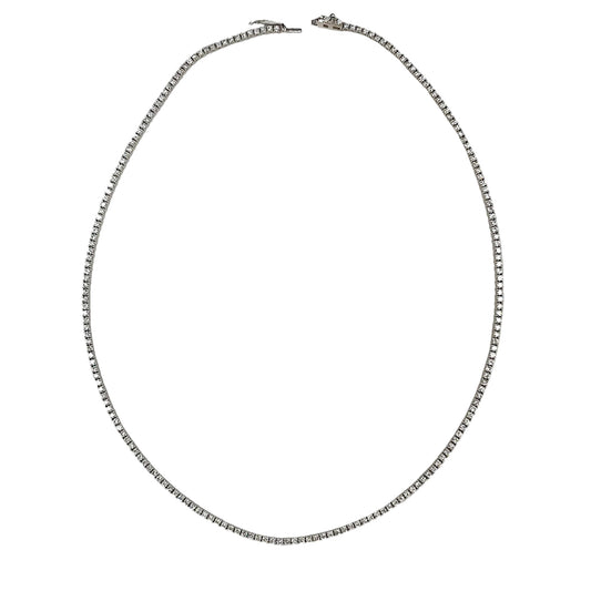 Diamond Tennis Necklace - 4.30 CT