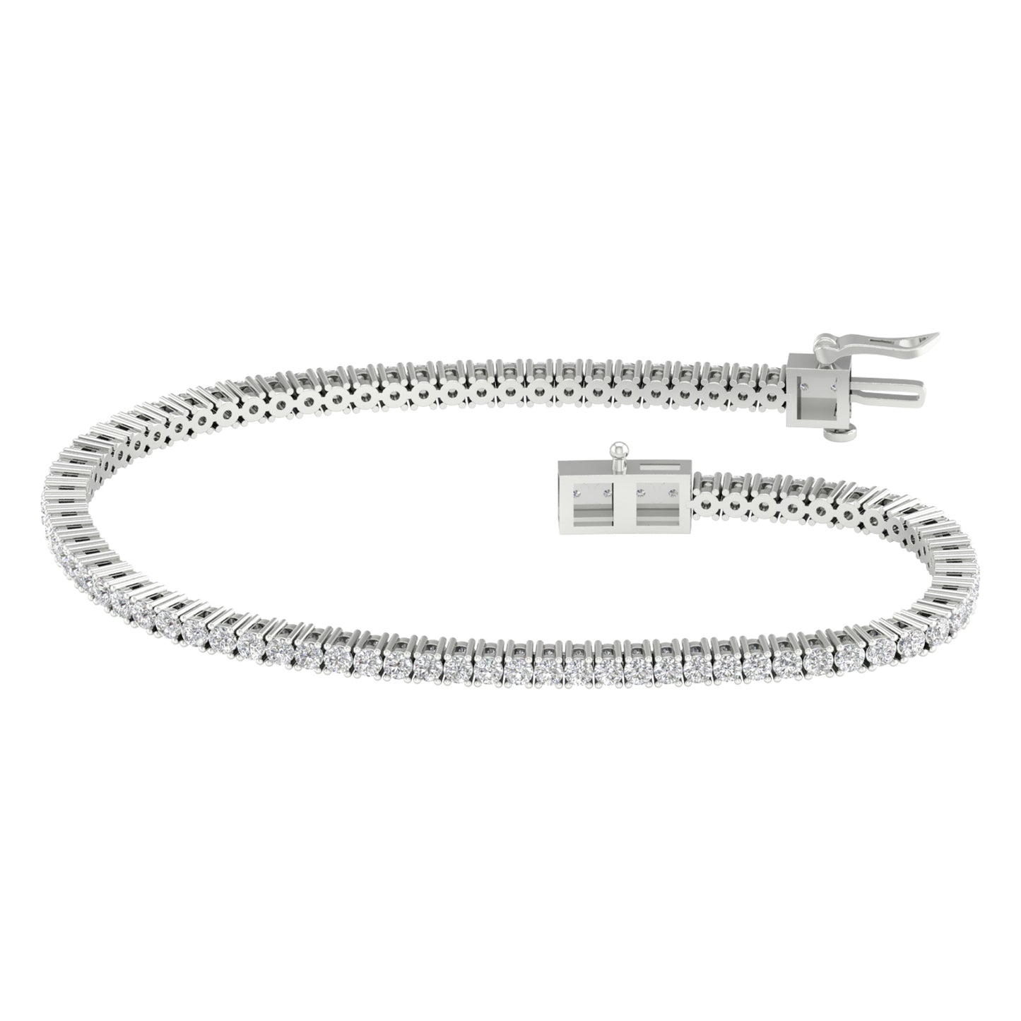 Classic Lab Diamond Tennis Bracelet - 3.50 CT