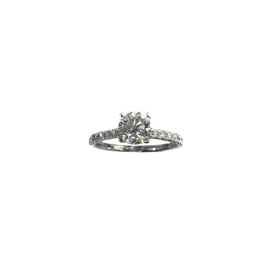 Round Solitaire Engagement Ring - 1.26 CT