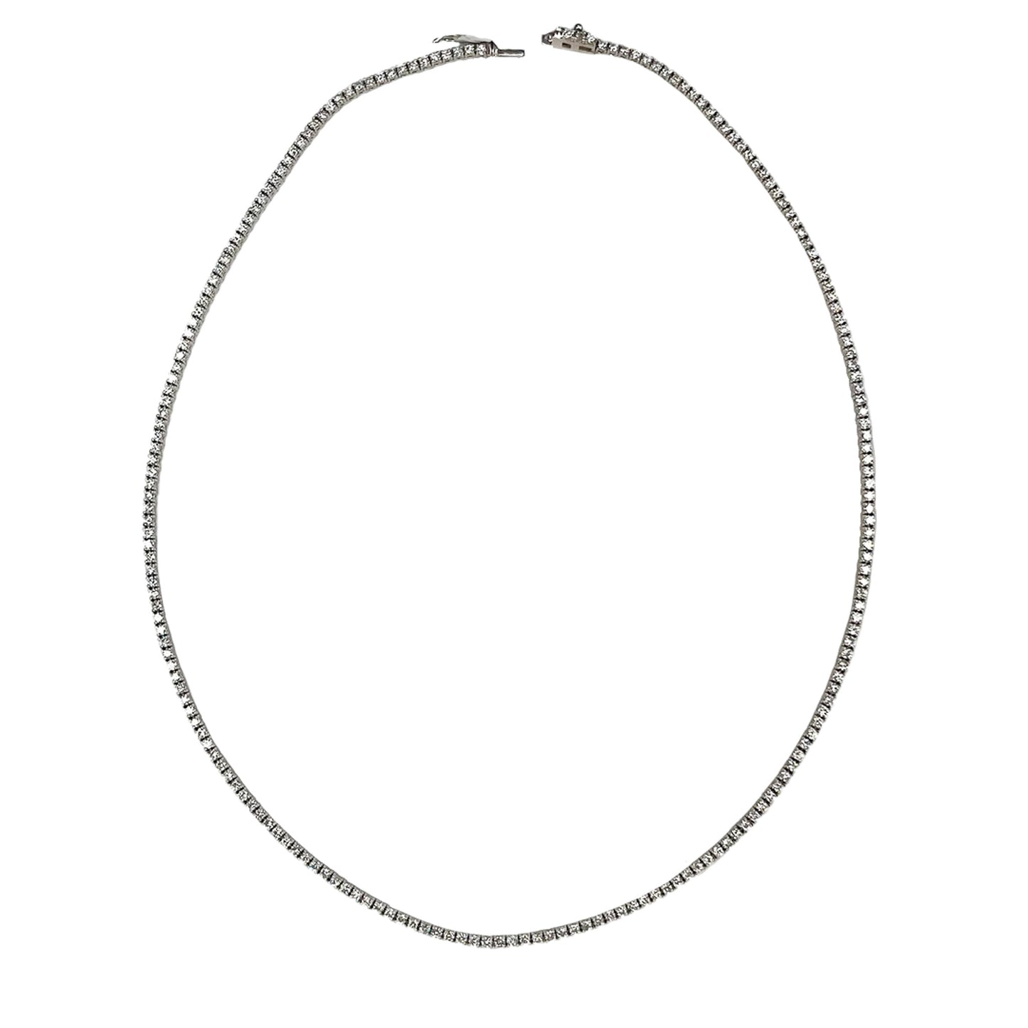 Diamond Tennis Necklace - 4.30 CT